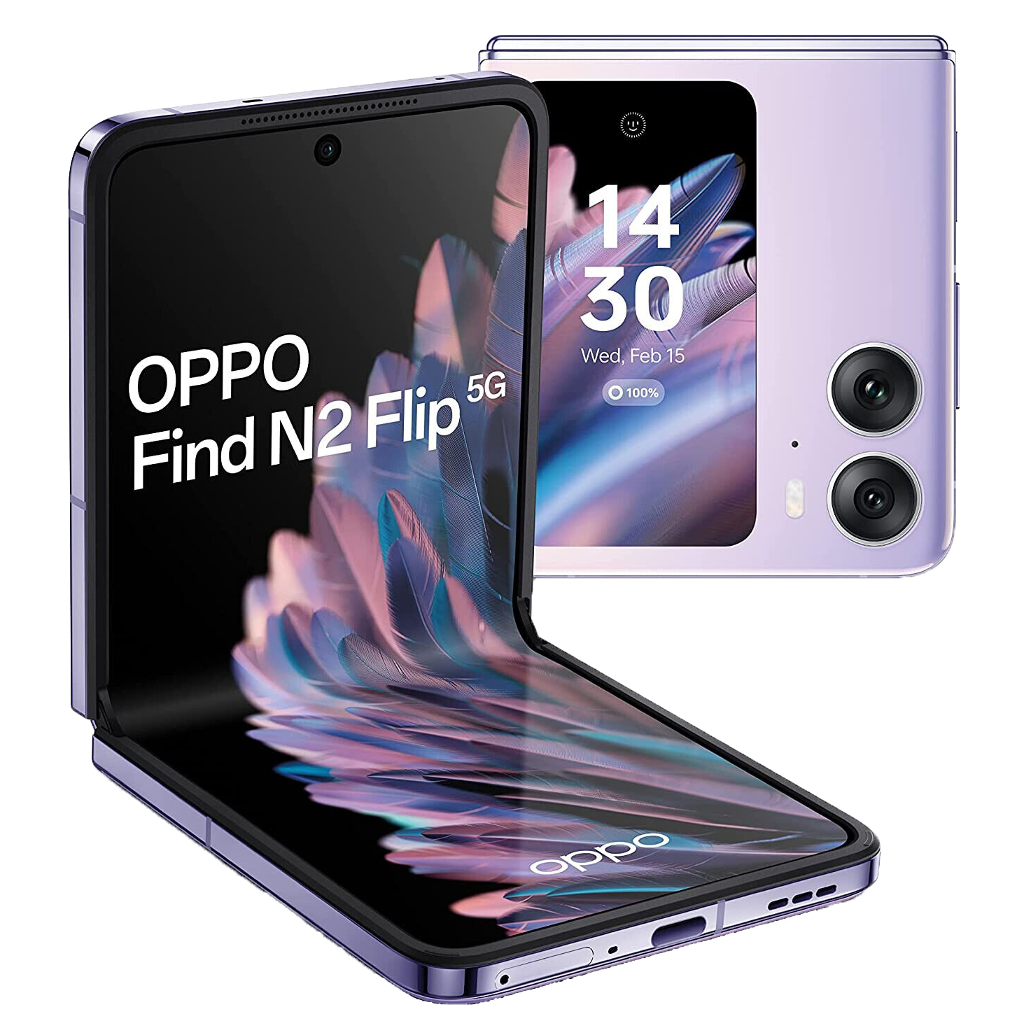 OPPO Find N2 Flip 5G Dual-SIM lila - Ohne Vertrag