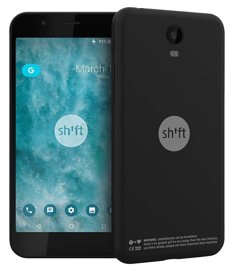 Shift 5me Dual-SIM schwarz - Ohne Vertrag