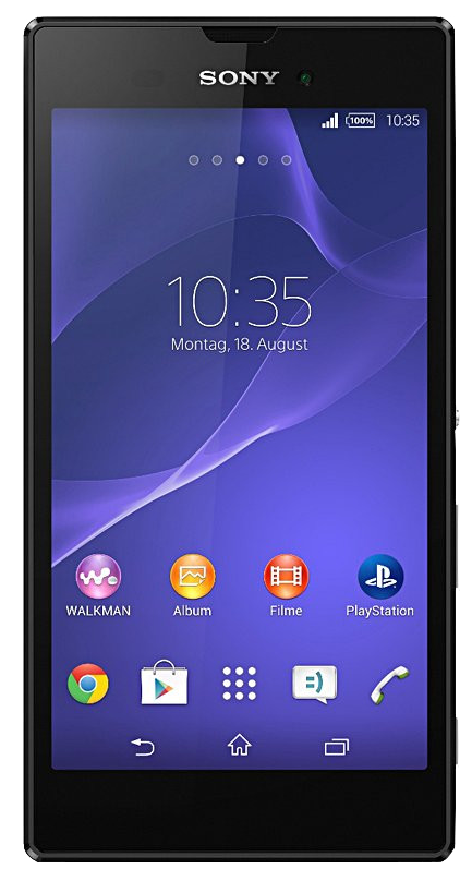 Sony Xperia T3 schwarz - Ohne Vertrag