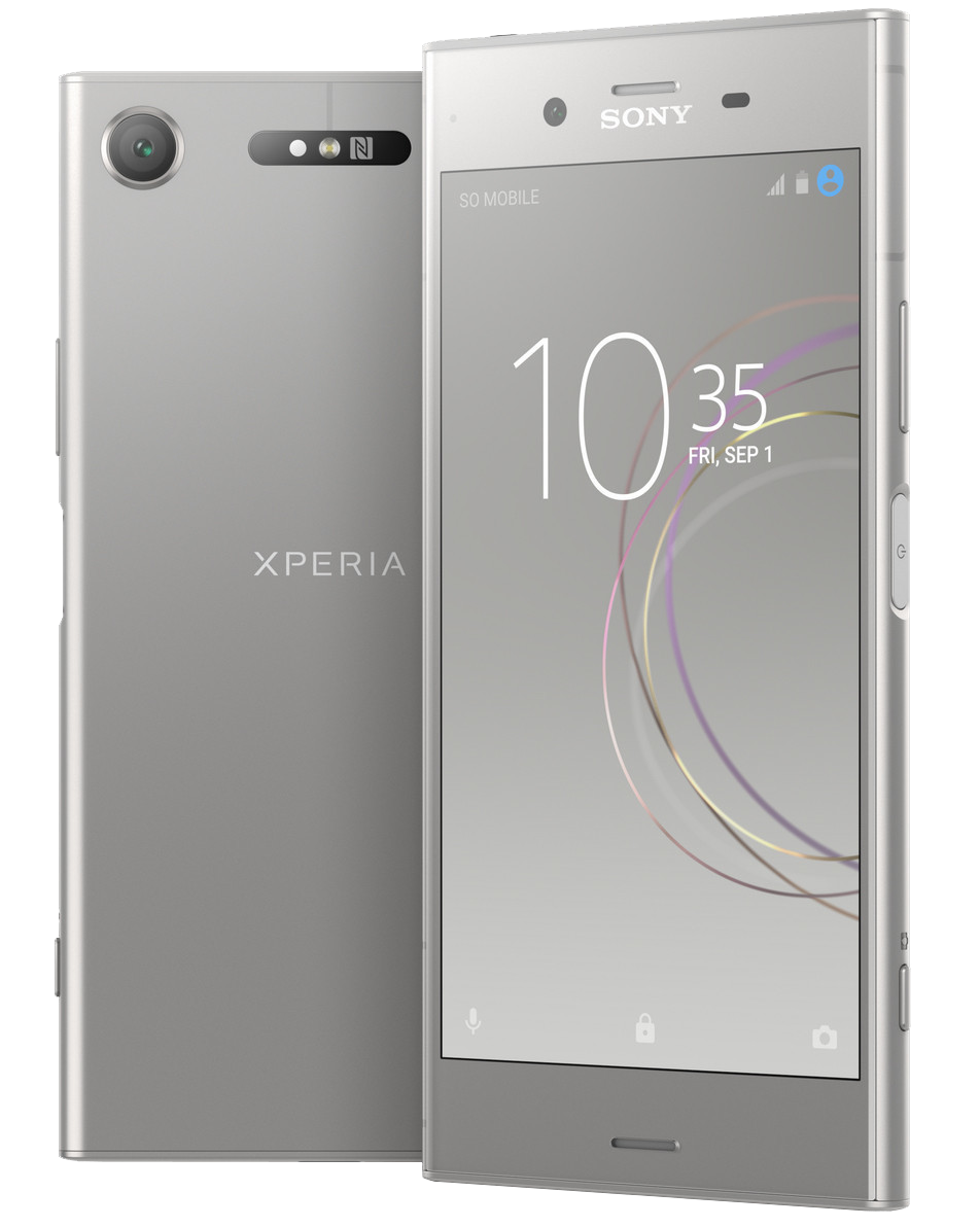 Sony Xperia XZ1 silber - Ohne Vertrag