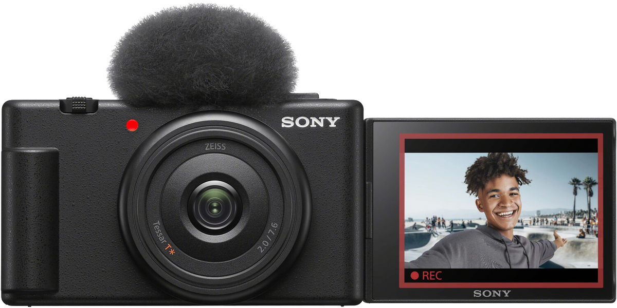 Sony ZV-1F Vlog-Kamera schwarz - Ohne Vertrag