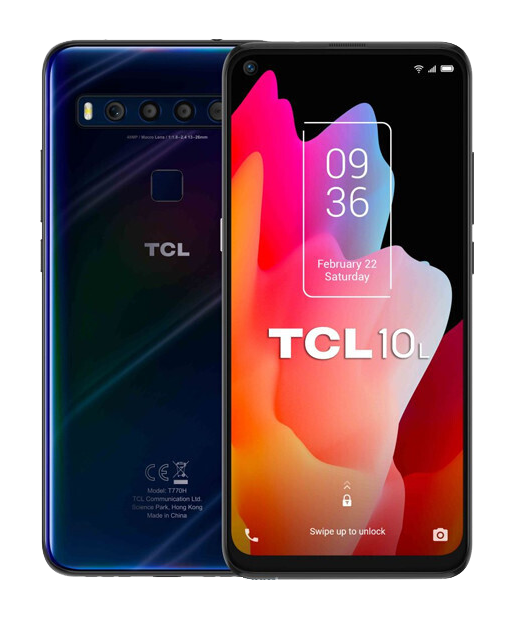 TCL 10L 4G Dual-SIM blau - Ohne Vertrag