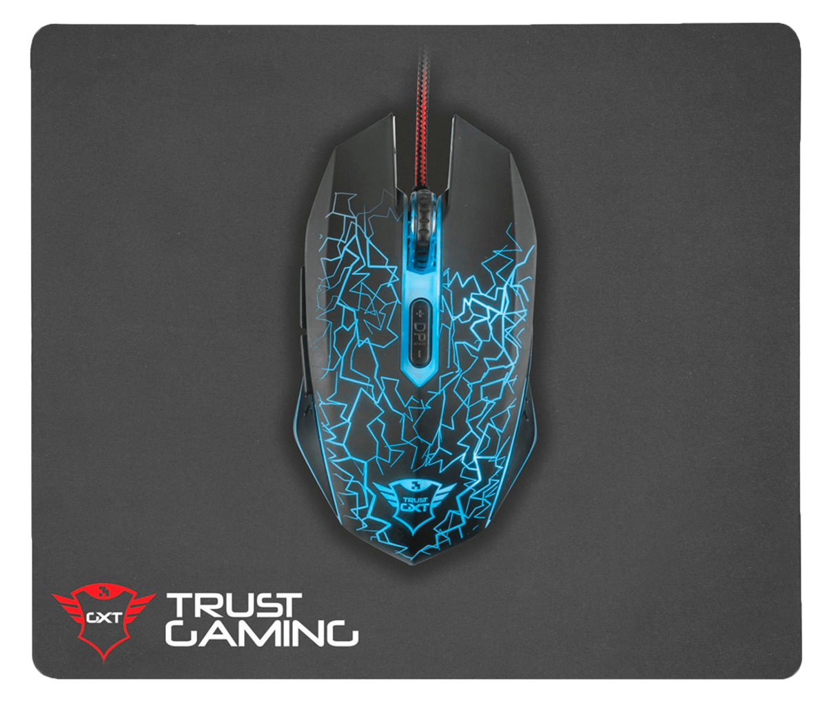 Trust GXT 783 Izza Gaming Maus & Mauspad - Ohne Vertrag