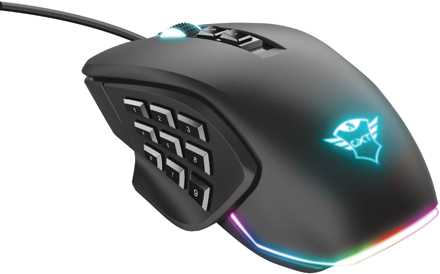 Trust GXT970 Morfix Customisable Gaming Mouse schwarz - Ohne Vertrag