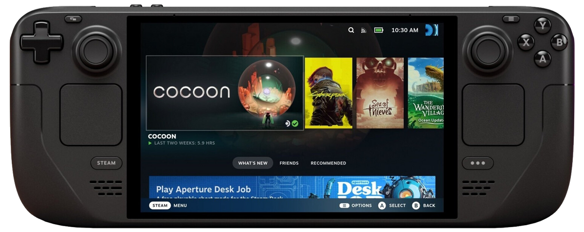 Valve Steam Deck OLED schwarz - Ohne Vertrag