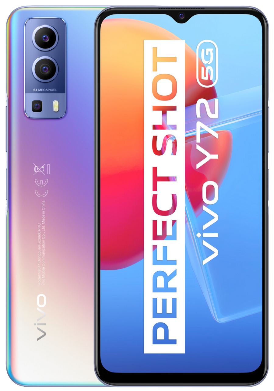 Vivo Y72 5G Dual-SIM blau - Ohne Vertrag