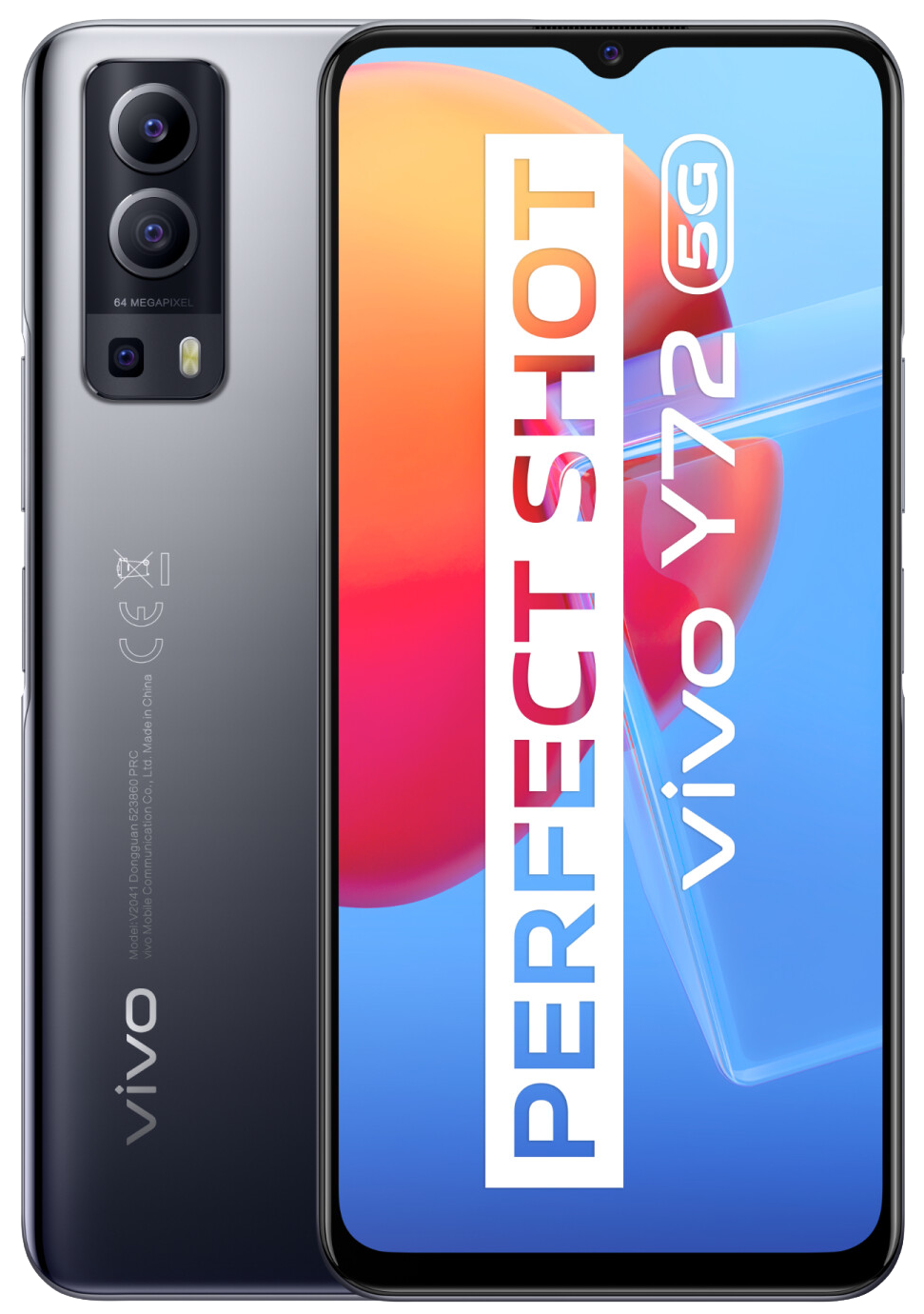 Vivo Y72 5G Dual-SIM schwarz - Ohne Vertrag