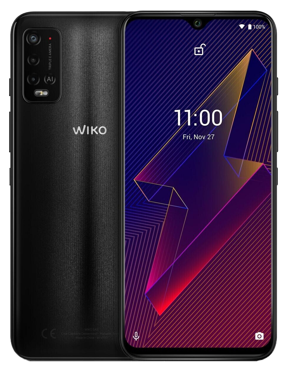 Wiko Power U20 Dual-SIM schwarz - Ohne Vertrag