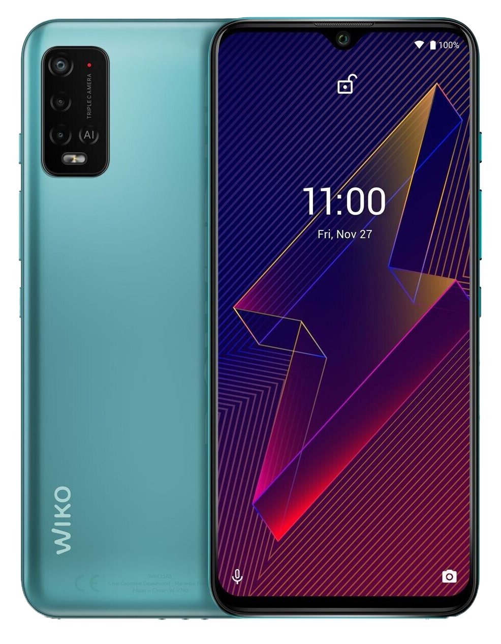 Wiko Power U20 Dual-SIM grün - Ohne Vertrag