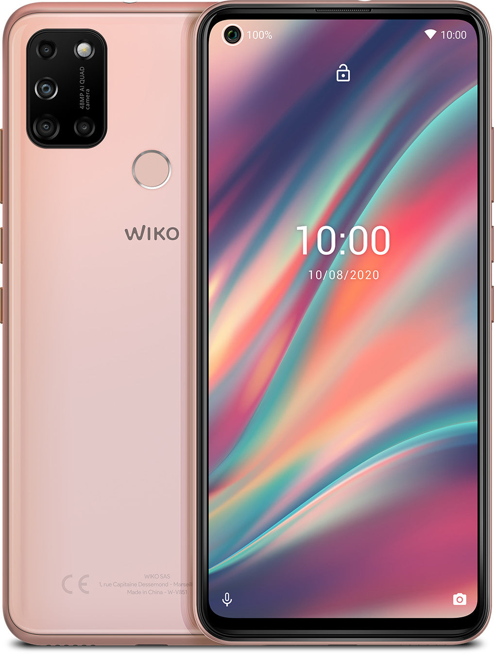 Wiko View 5 Dual-SIM pink - Ohne Vertrag