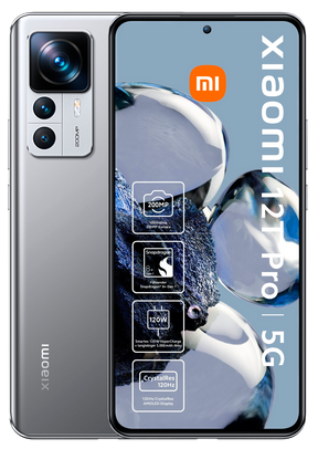 Xiaomi 12T Pro 5G Dual-SIM 8GB RAM silber - Onhe Vertrag