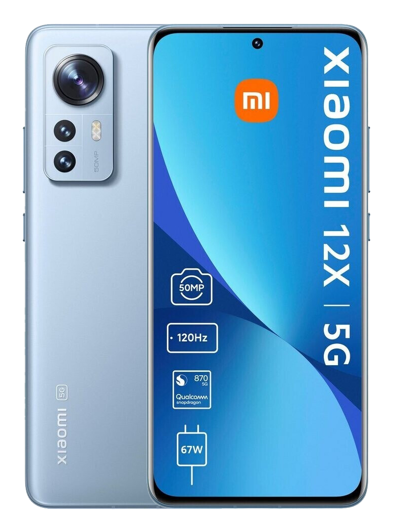 Xiaomi 12X 5G Dual-SIM 256 GB blau - Ohne Vertrag