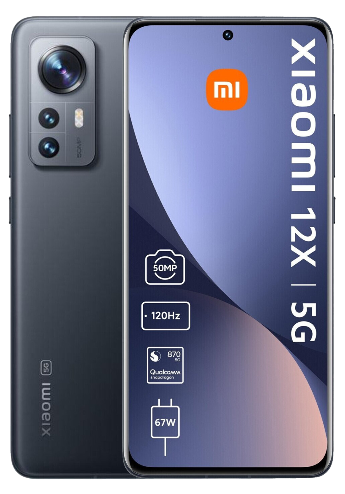 Xiaomi 12X 5G Dual-SIM 256 GB grau - Ohne Vertrag