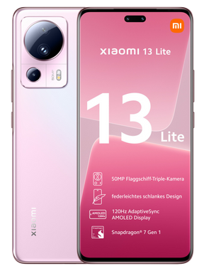 Xiaomi 13 Lite 5G Dual-SIM pink - Onhe Vertrag