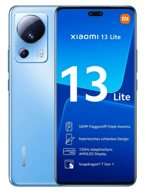 Xiaomi 13 Lite 5G Dual-SIM blau - Ohne Vertrag