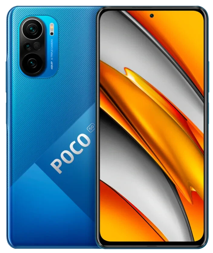 Xiaomi Poco F3 5G Dual-SIM blau - Ohne Vertrag