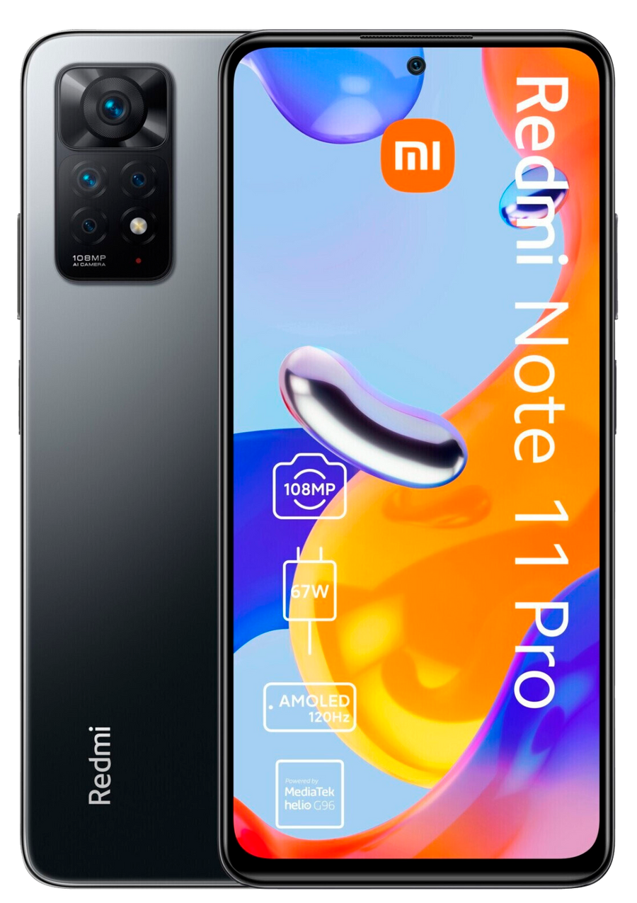 Xiaomi Redmi Note 11 Pro Dual-SIM grau - Ohne Vertrag