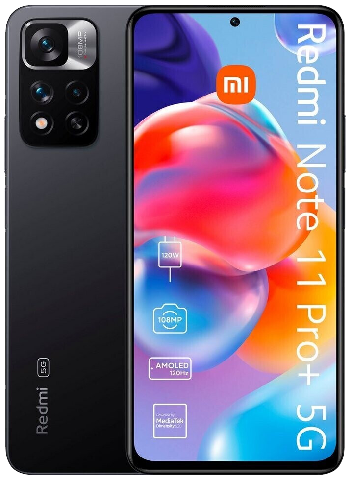 Xiaomi Redmi Note 11 Pro Plus 5G 8GB grau - Ohne Vertrag