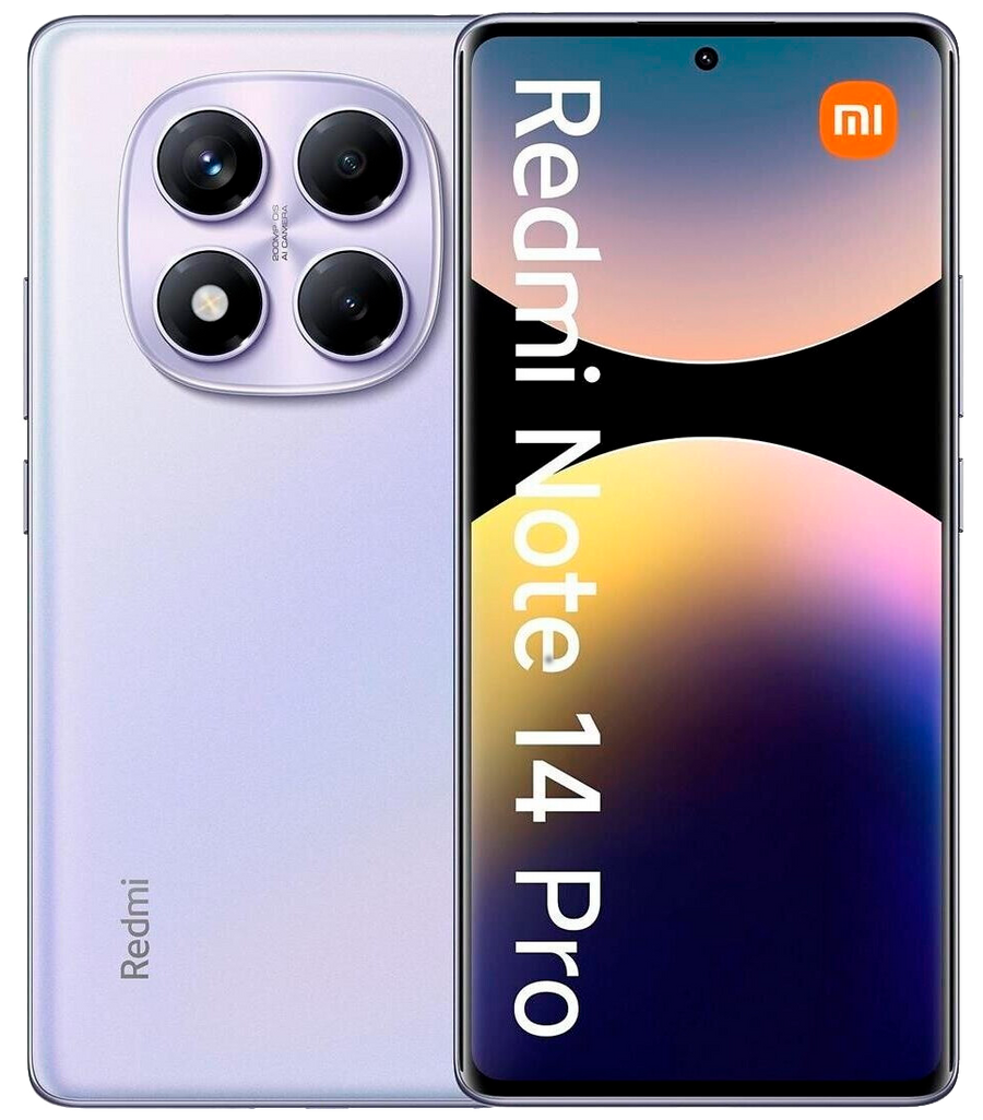 Xiaomi Redmi Note 14 Pro 4G Dual-SIM lila - Ohne Vertrag