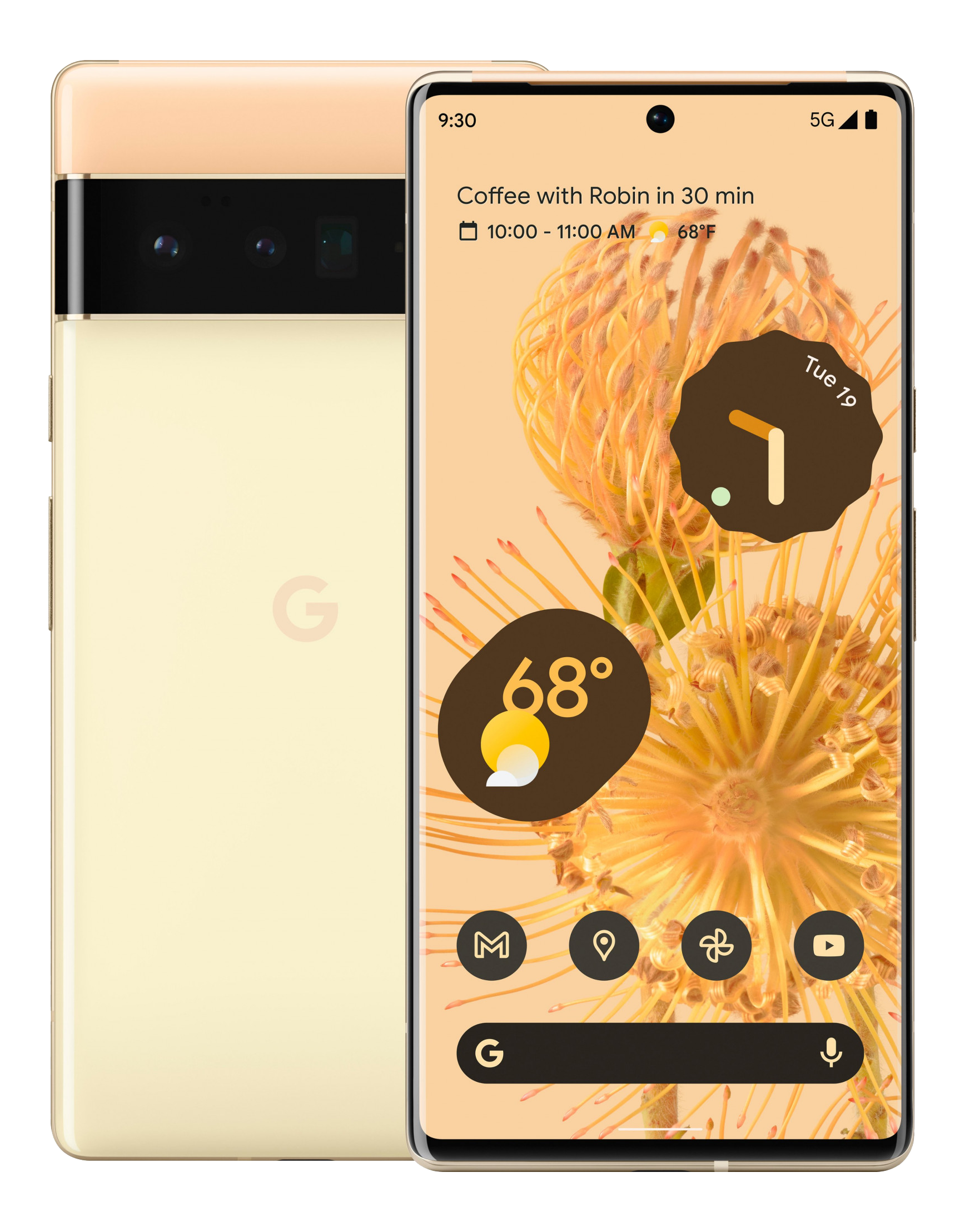 Google Pixel 6 Pro 5G gelb - Ohne Vertrag