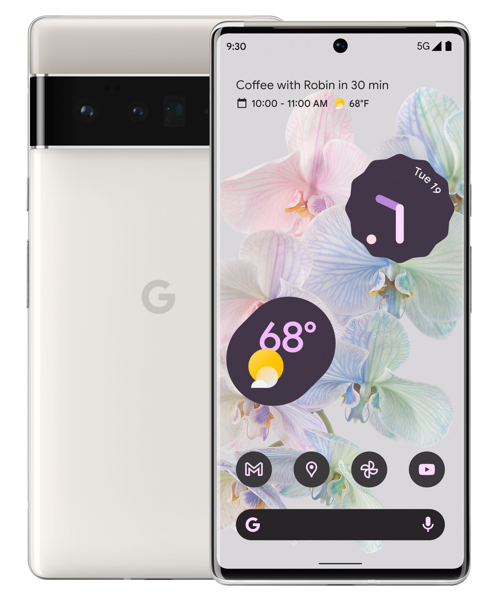 Google Pixel 6 Pro 5G Dual-SIM weiß - Ohne Vertrag