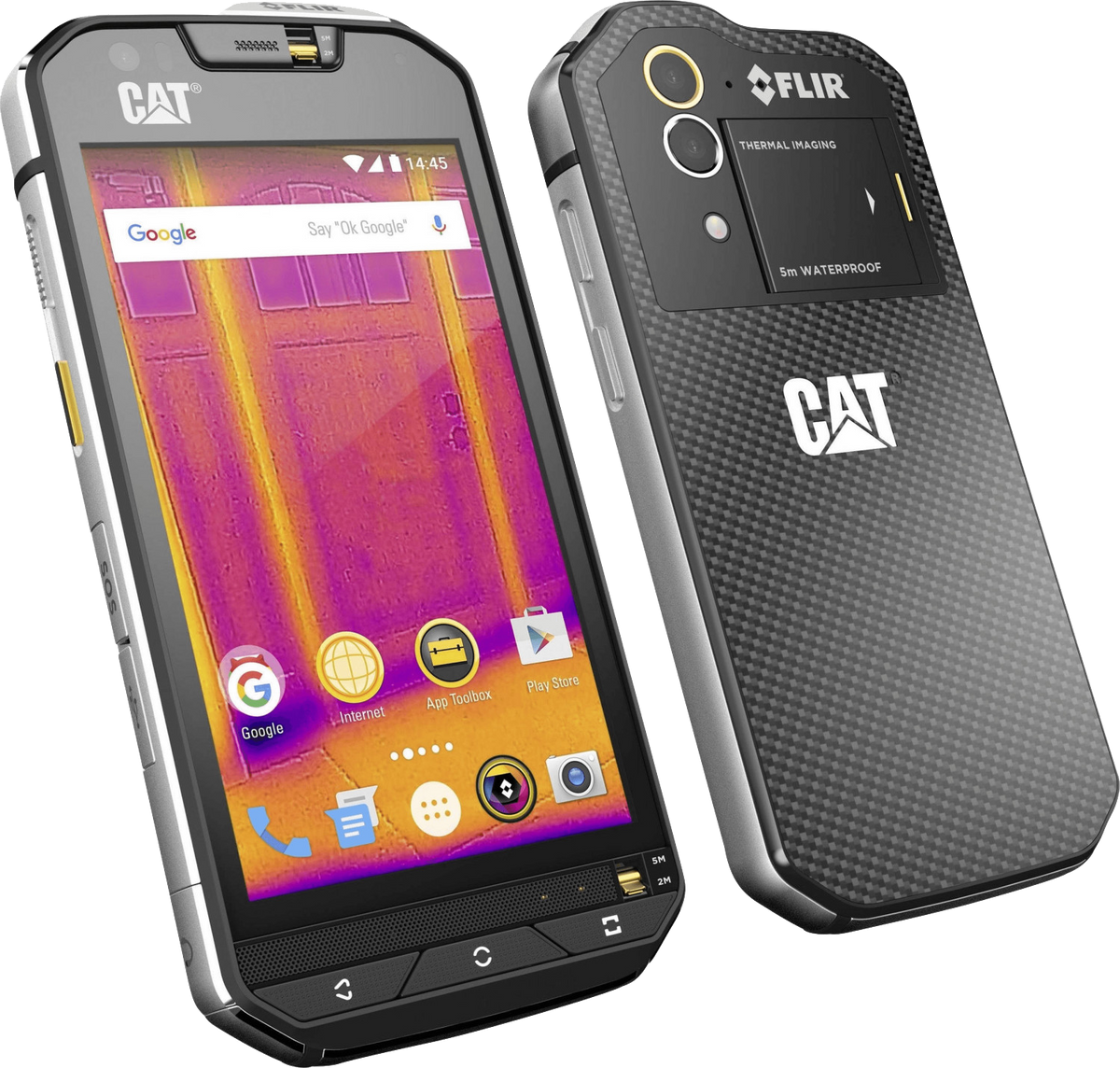 CAT S60 Dual-Sim schwarz - Ohne Vertrag