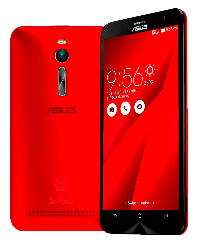Asus ZenFone 2 rot - Onhe Vertrag