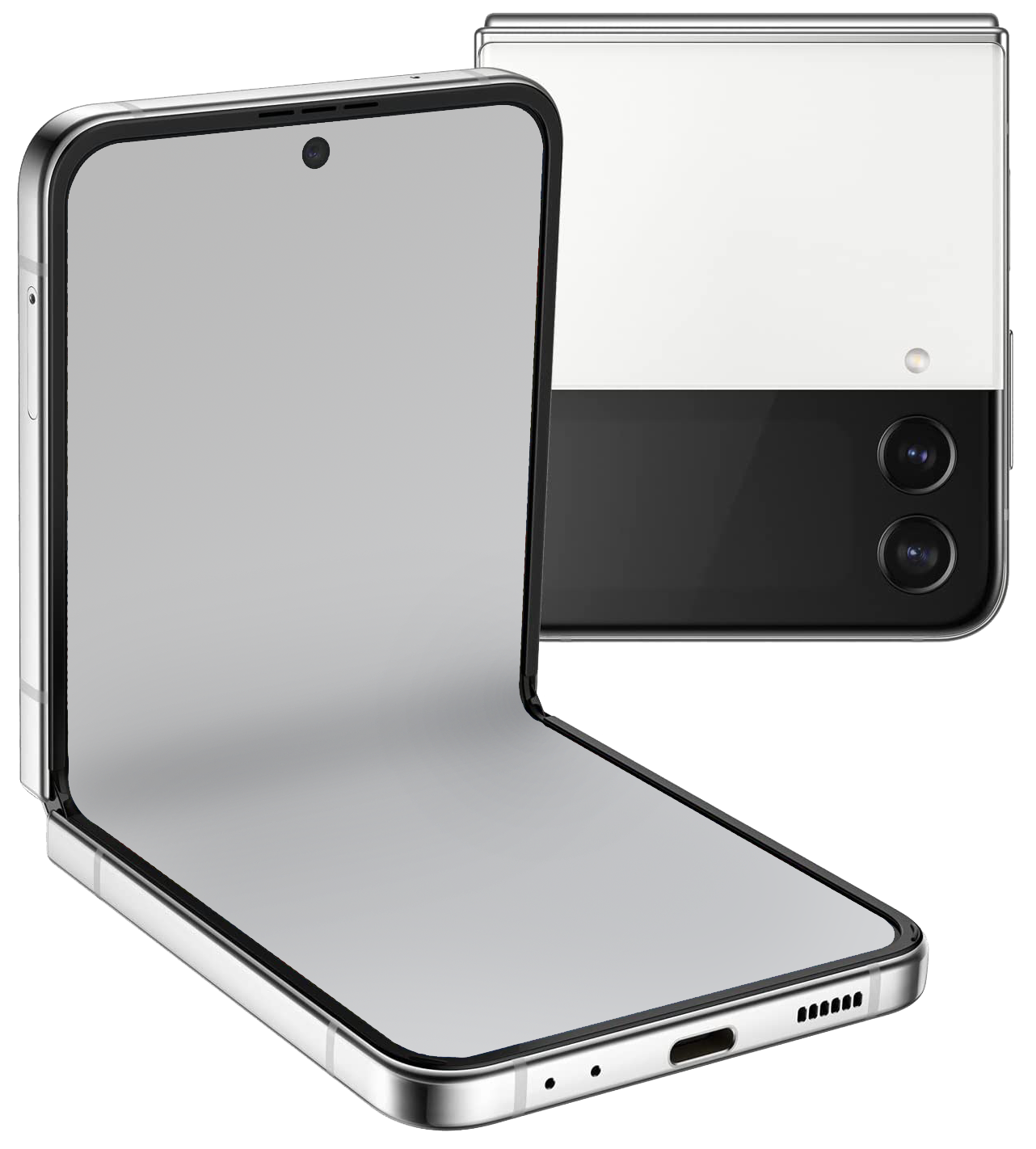 Samsung Galaxy Z Flip 4 5G Bespoke Edition weiß - Ohne Vertrag