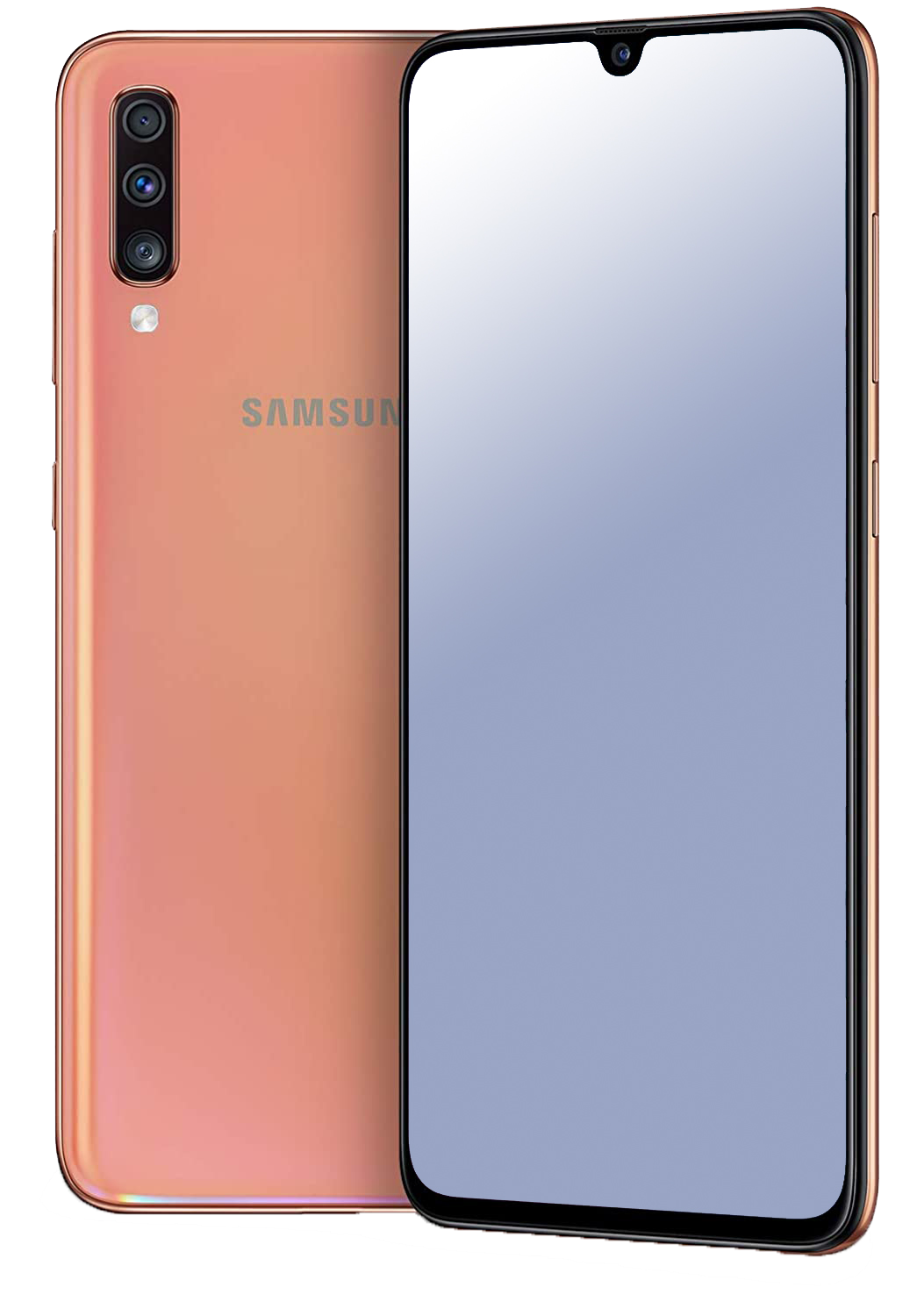 Samsung Galaxy A70 Dual-SIM orange - Ohne Vertrag
