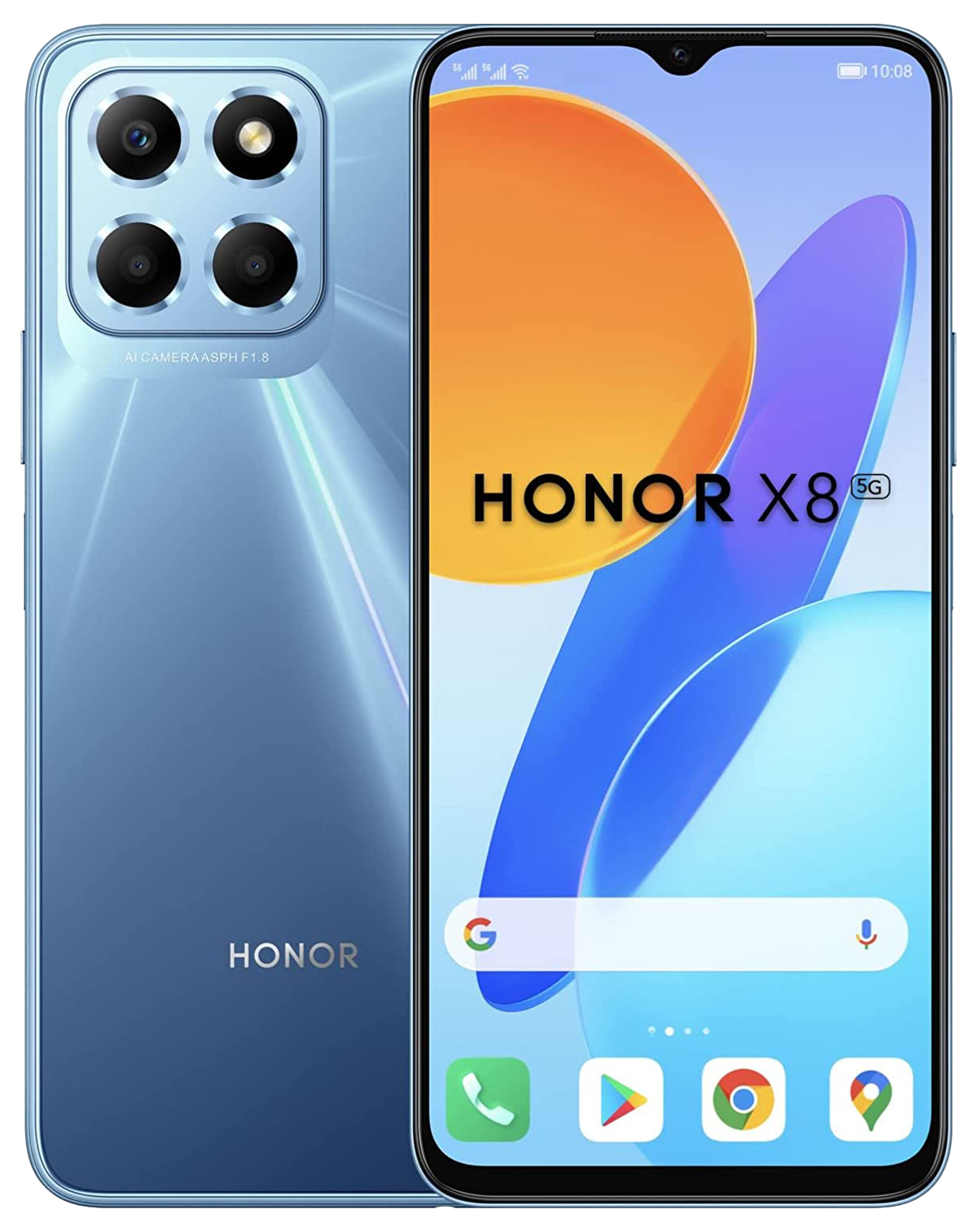 Honor X8 5G Dual-SIM blau - Ohne Vertrag