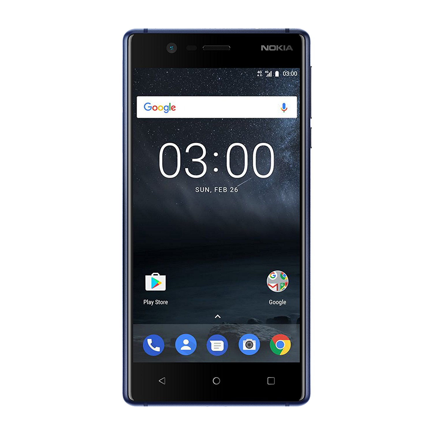 Nokia 3 Single-SIM blau - Ohne Vertrag