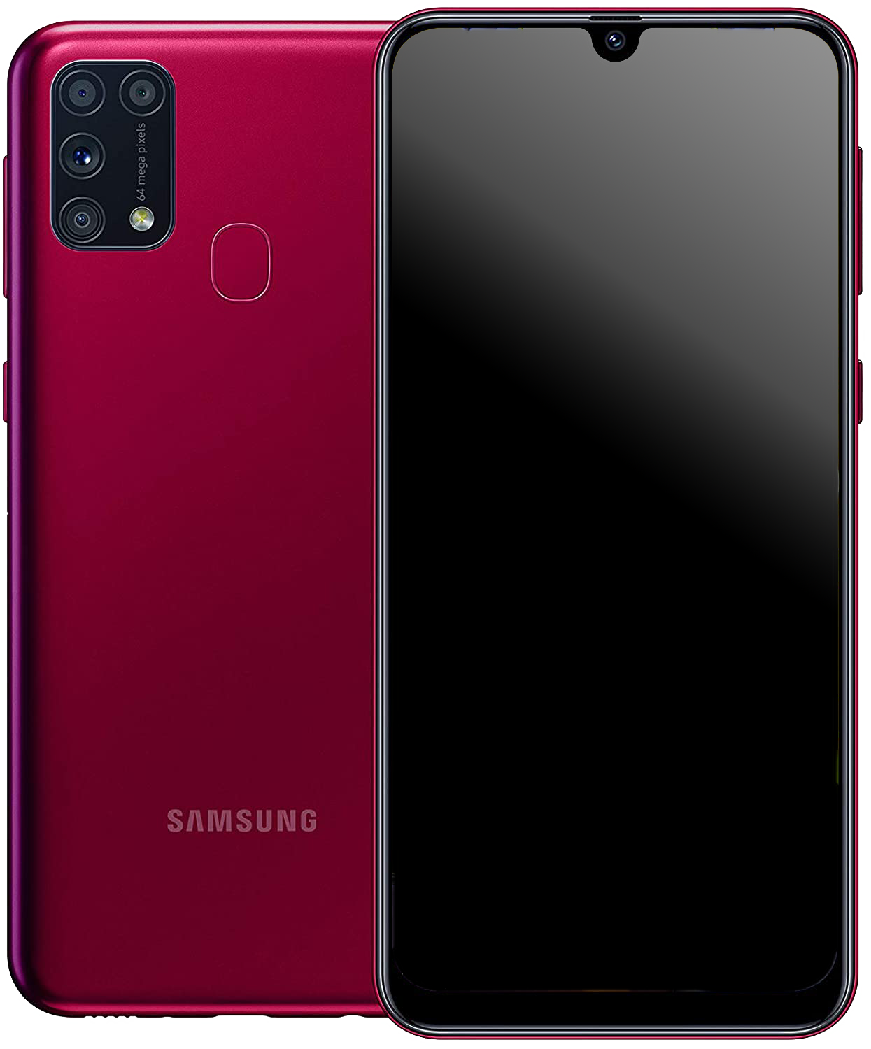 Samsung Galaxy M31 Dual-SIM rot - Onhe Vertrag
