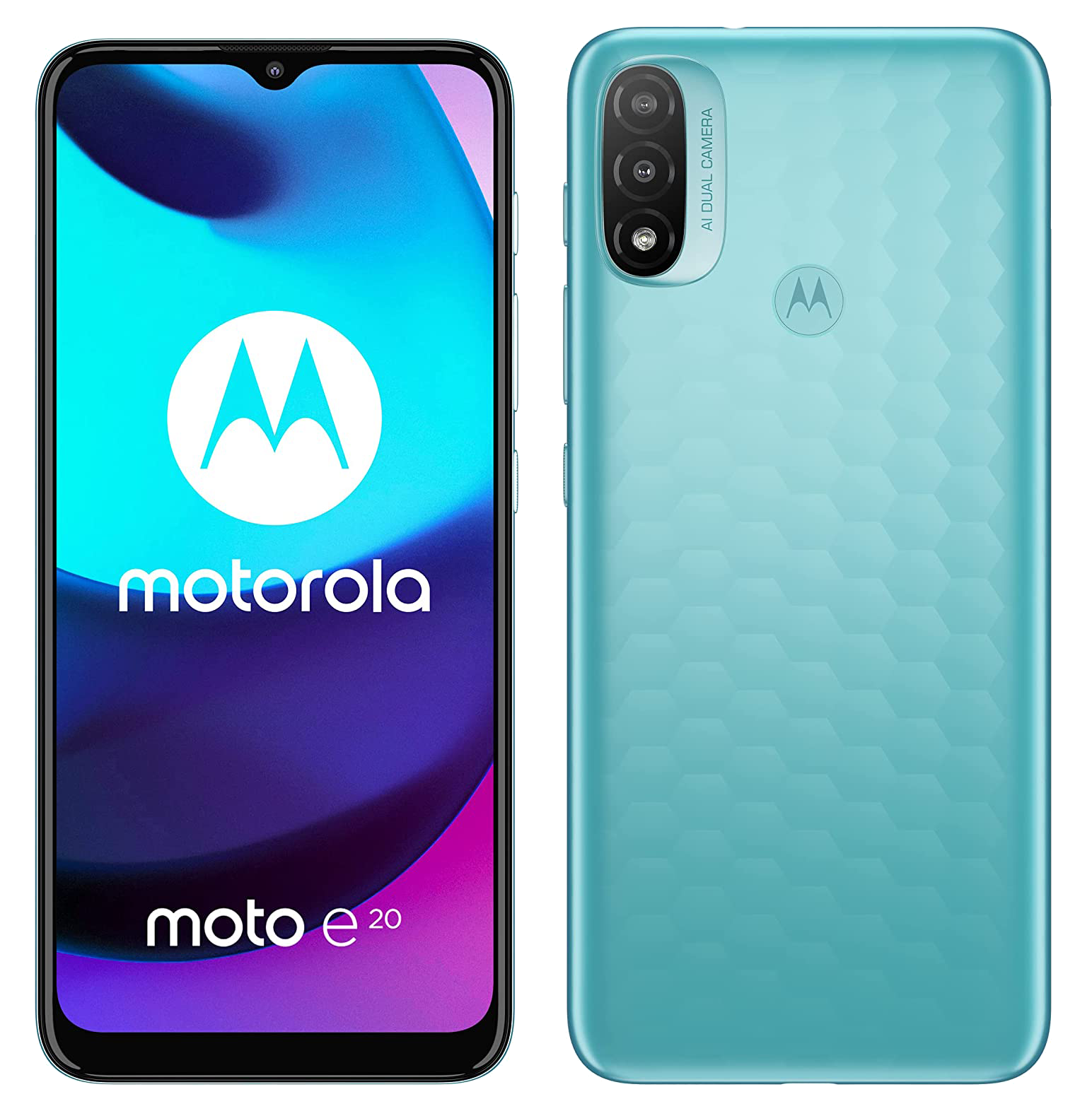 Motorola Moto E20 Dual-SIM blau - Onhe Vertrag