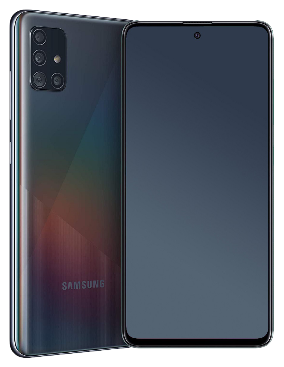 Samsung Galaxy A51 Dual-SIM 128 GB schwarz - Ohne Vertrag