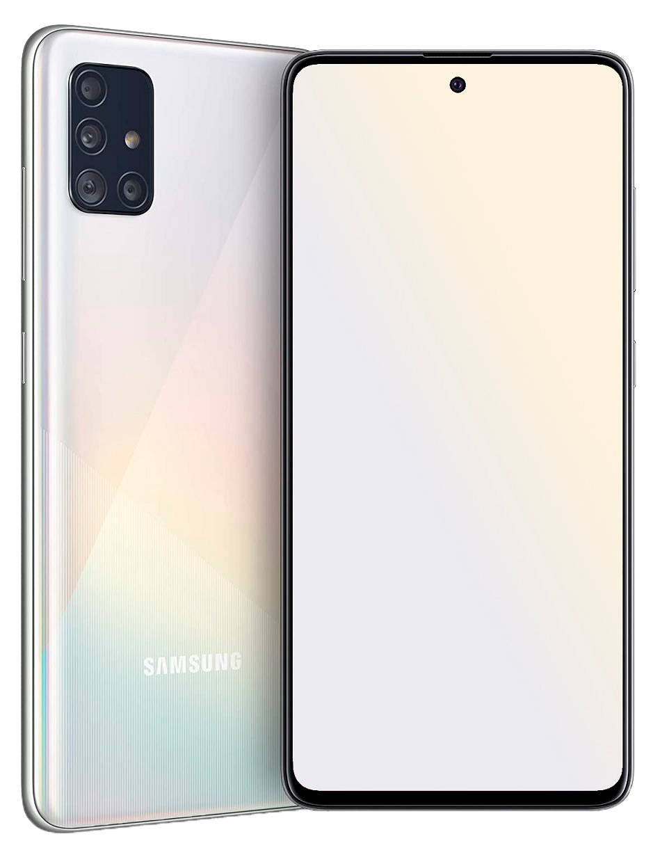 Samsung Galaxy A71 Dual-SIM silber - Ohne Vertrag
