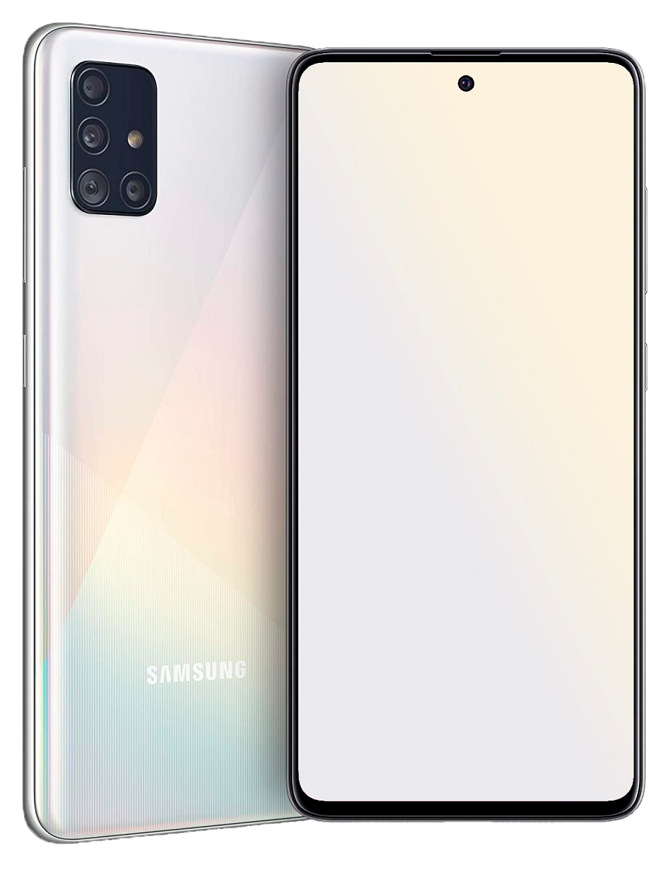 Samsung Galaxy A51 Dual-SIM 128 GB weiß - Ohne Vertrag