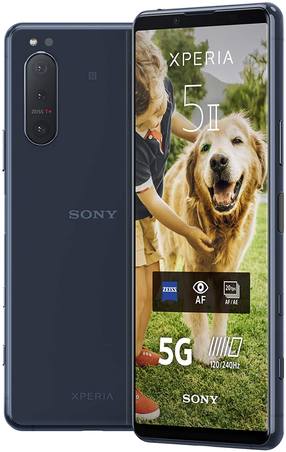 Sony Xperia 5 II 5G Dual-SIM blau - Ohne Vertrag