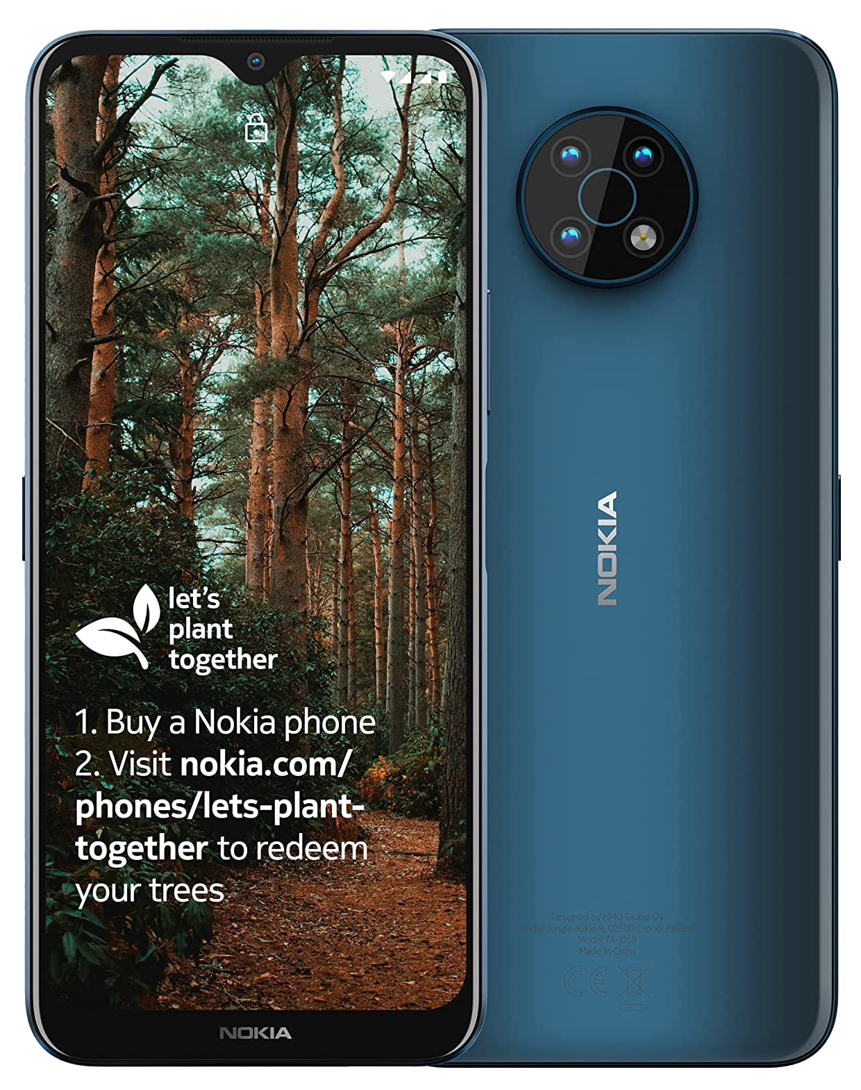 Nokia G50 5G blau - Ohne Vertrag