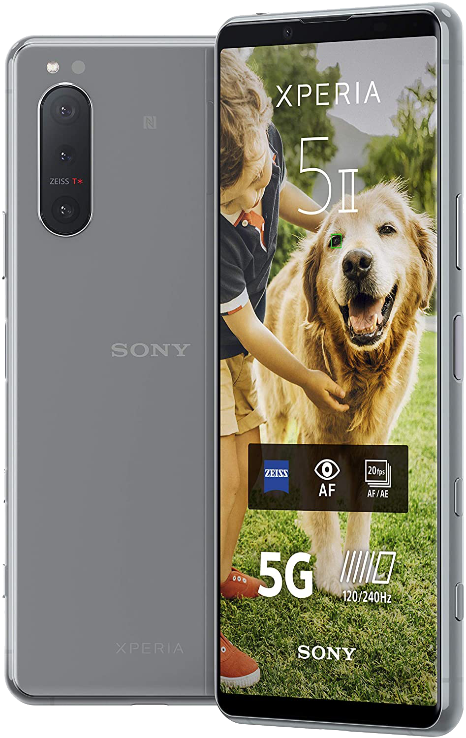 Sony Xperia 5 II 5G Dual-SIM grau - Ohne Vertrag