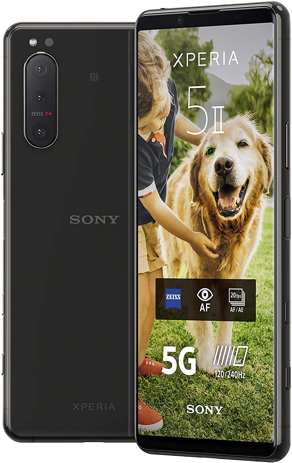 Sony Xperia 5 II 5G Dual-SIM schwarz - Ohne Vertrag
