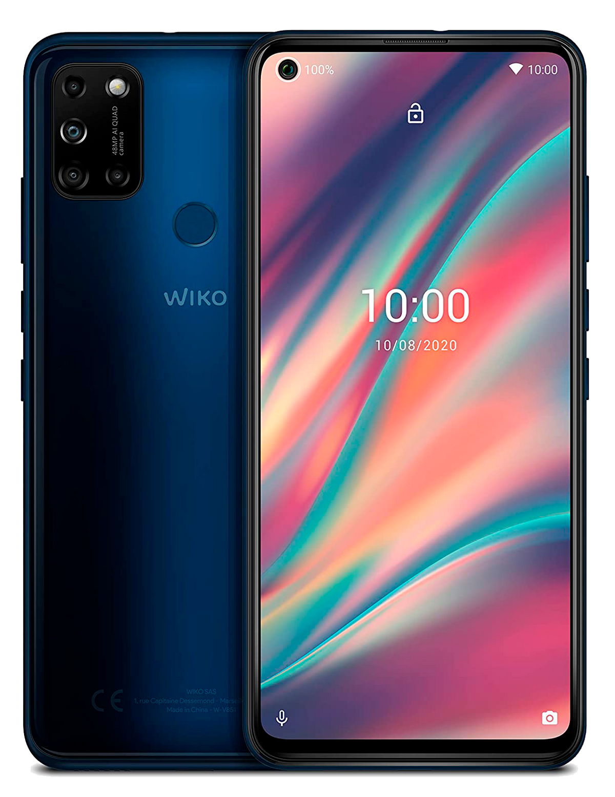 Wiko View 5 Dual-SIM blau - Ohne Vertrag