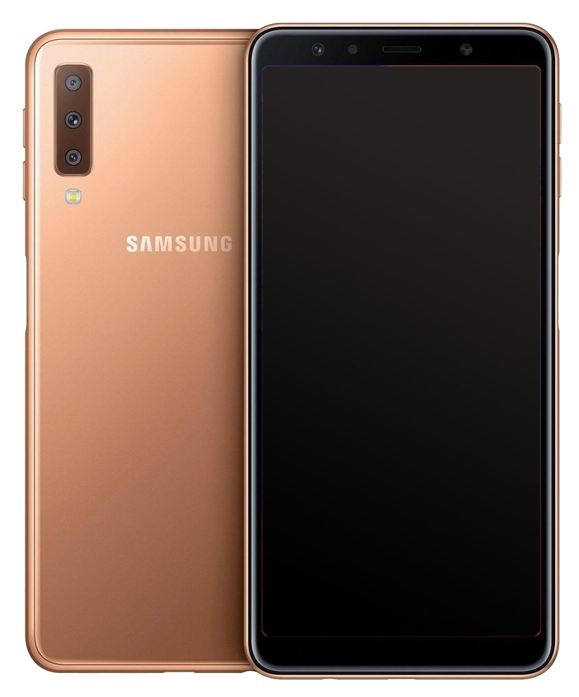 Samsung Galaxy A7 (2018) Dual-SIM gold - Ohne Vertrag