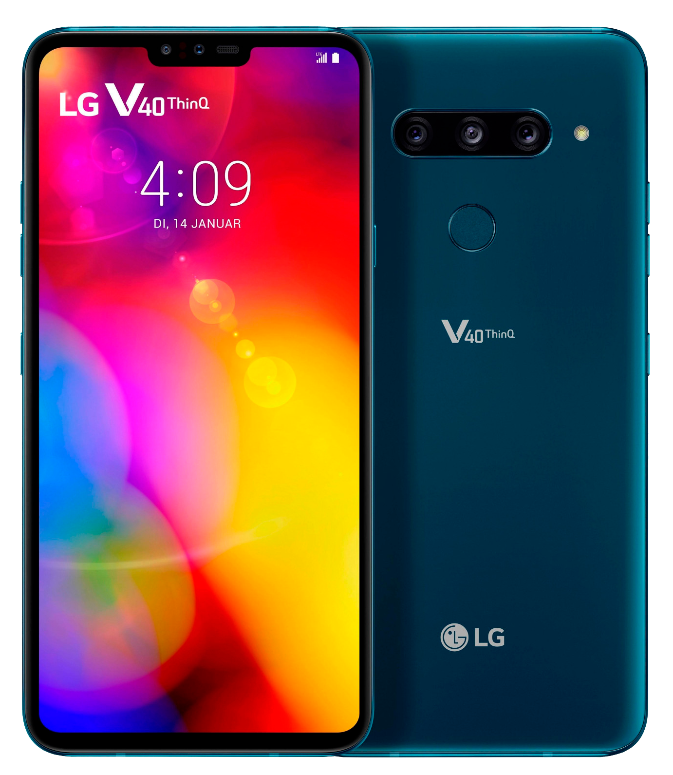 LG V40 Dual-SIM blau - Ohne Vertrag