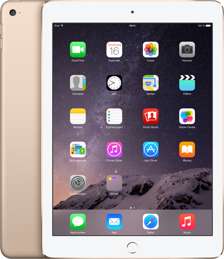 Apple iPad Air 2 WiFi Gold - Ohne Vertrag