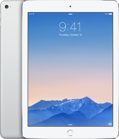 Apple iPad Air 2 LTE Silver - Ohne Vertrag
