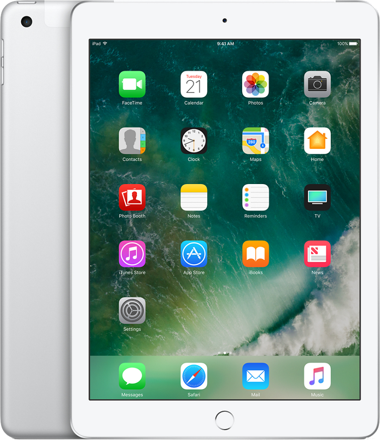 Apple iPad 5 (2017) LTE A1823 Silver - Ohne Vertrag