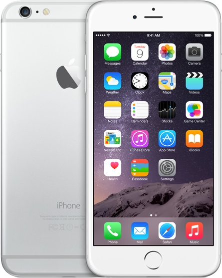 Apple iPhone 6 Plus Silver - Ohne Vertrag