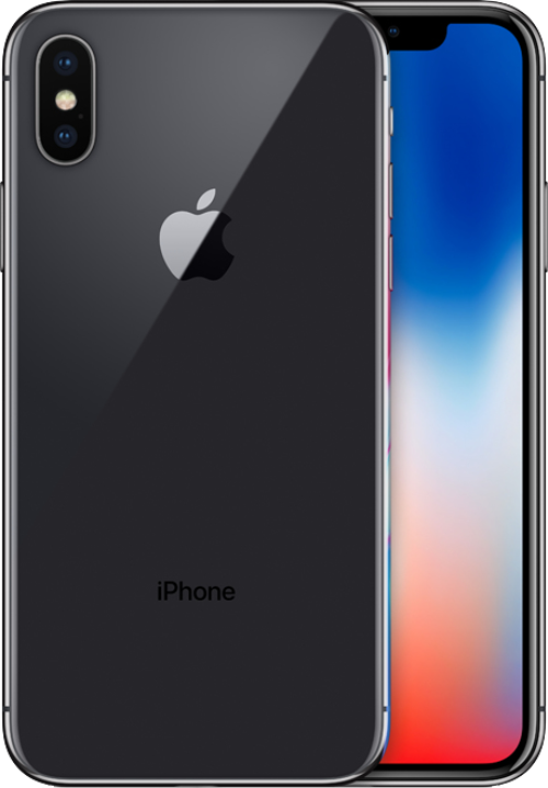Apple iPhone X grau - Ohne Vertrag