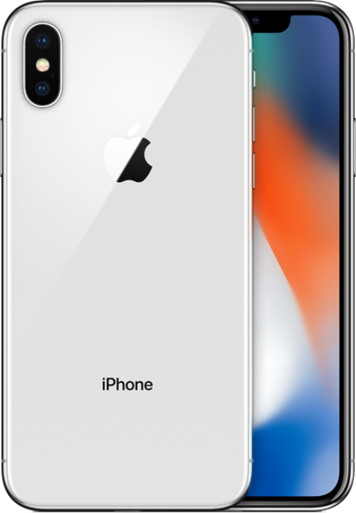 Apple iPhone X silber - Ohne Vertrag