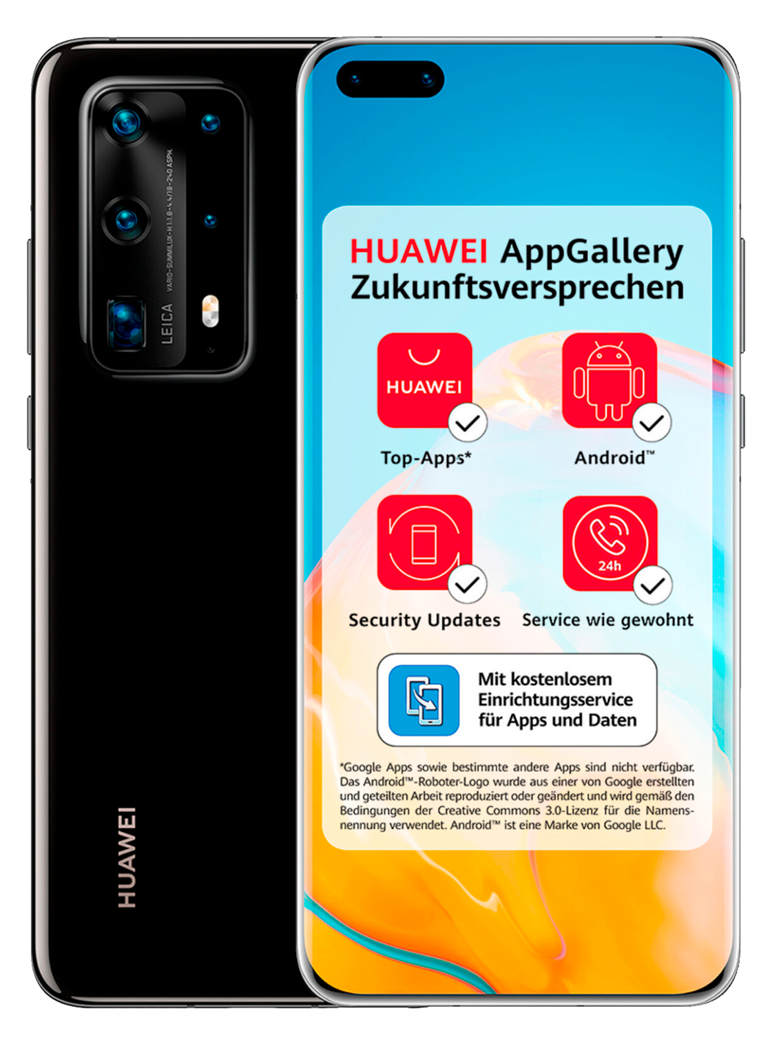 Huawei P40 Pro Plus Dual-SIM 5G schwarz - Ohne Vertrag